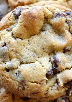 Una foto de Galletas con chispas de chocolate