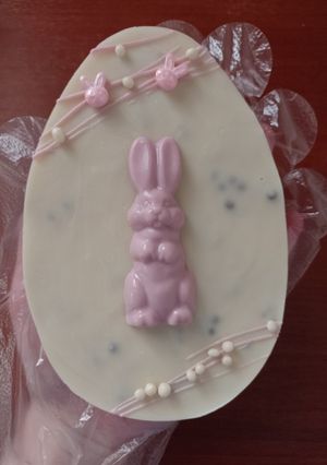 Una foto de Huevos de Pascua planos