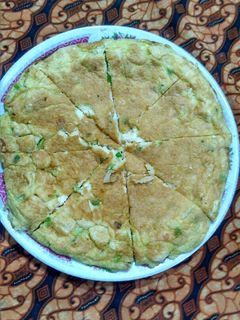 Foto resep Dadar tahu... (Tp kl d tempat sy biasa d sbt pizza telur😀)