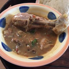 A picture of White soup.
