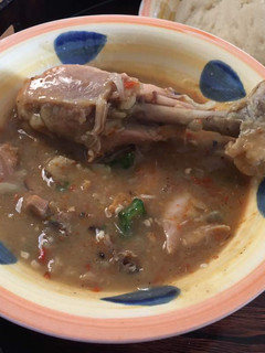 A picture of White soup.