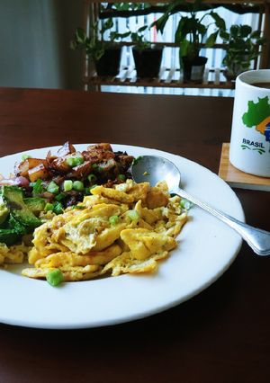 A picture of Vegetarian Breakfast.