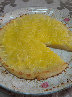 Una foto de 🇪🇸Tortilla "española" vegana simple 🍳