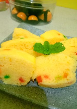 Foto resep Bolu Kukus Keju AdemSari Ching Ku No Mixer