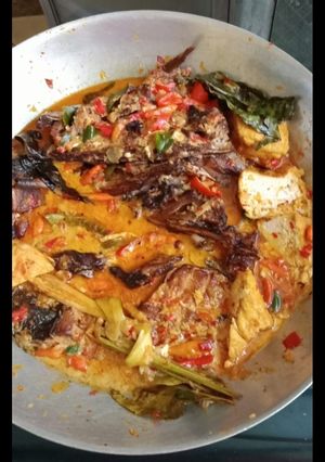 Foto resep Mangut abang Semarangan pake santan semanten