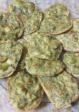 Una foto de Bocadillos de brócoli al horno