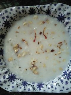 साबूदाना खीर (Sabudana kheer recipe in hindi) रेसिपी मुख्य फोटो