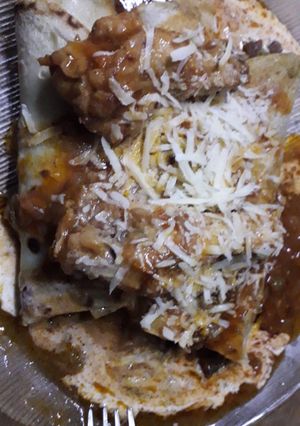 Una foto de Canelones de acelga y carne picada 😋 RIQUÍSIMOS!!