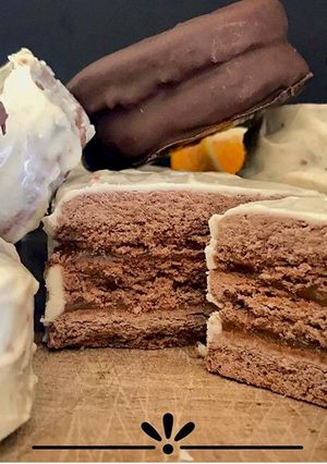 Una foto de Alfajores tipo havanna