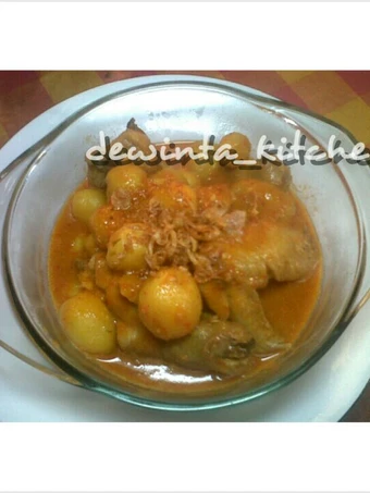 Cara Mudah Membuat Resep Ayam Kentang Mini bumbu Lapis pedas yang Bikin Ngiler Anti Ribet, Uenak Banget