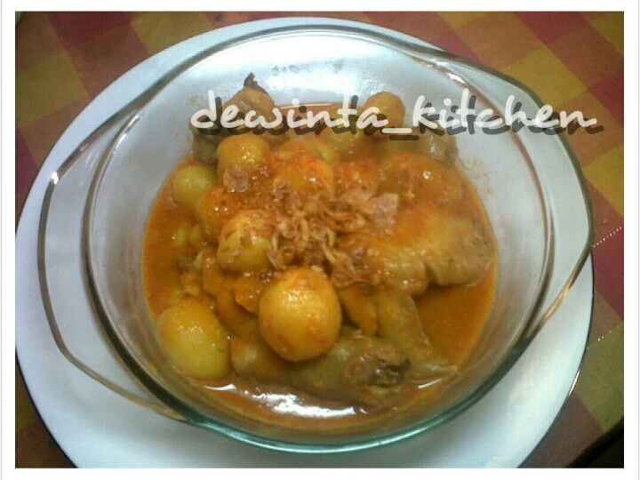 Cara Mudah Membuat Resep Ayam Kentang Mini bumbu Lapis pedas yang Bikin Ngiler Anti Ribet, Uenak Banget