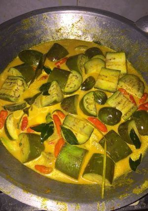Foto resep Gulai terong hijau/telur/tahu