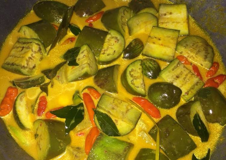 Bahan Gulai terong hijau/telur/tahu | Resep Bumbu Gulai terong hijau/telur/tahu Yang Mudah Dan Praktis