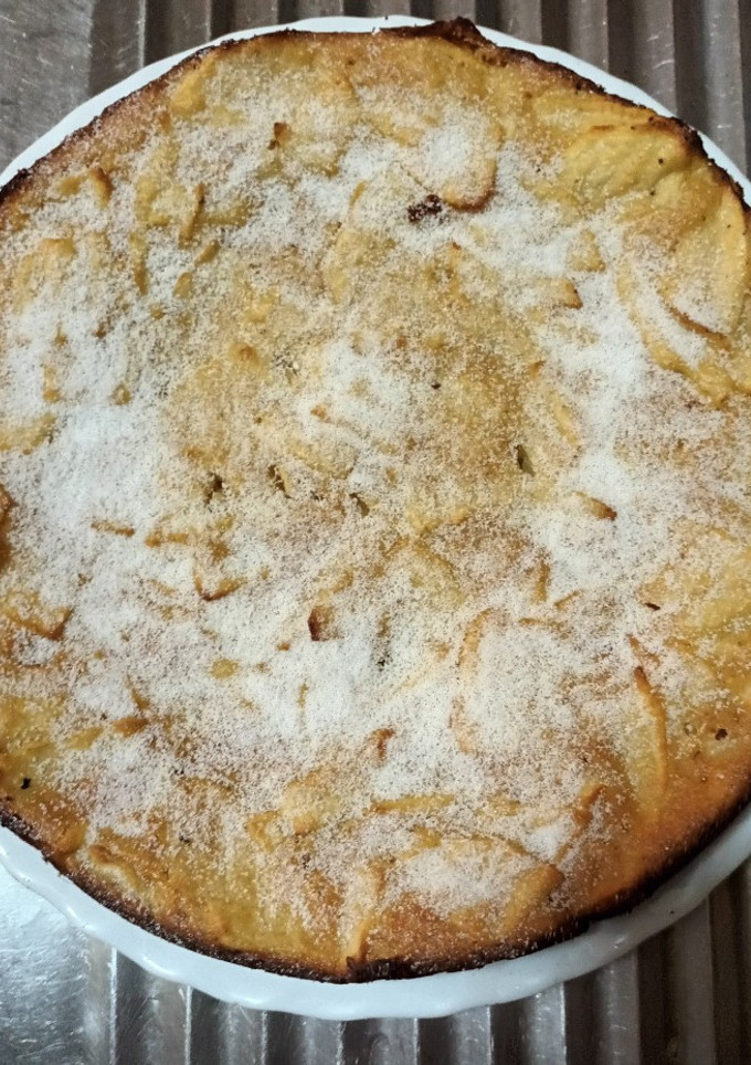 Una foto de Tarta de manzana fácil