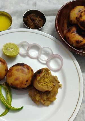 लिट्टी चोखा (litti chokha recipe in Hindi) रेसिपी मुख्य फोटो