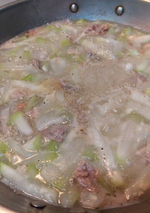 瓠瓜瘦肉粉絲堡 的食譜成品照片