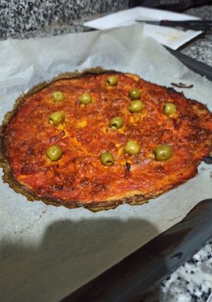 Una foto de Pizza Coliflor Mambo