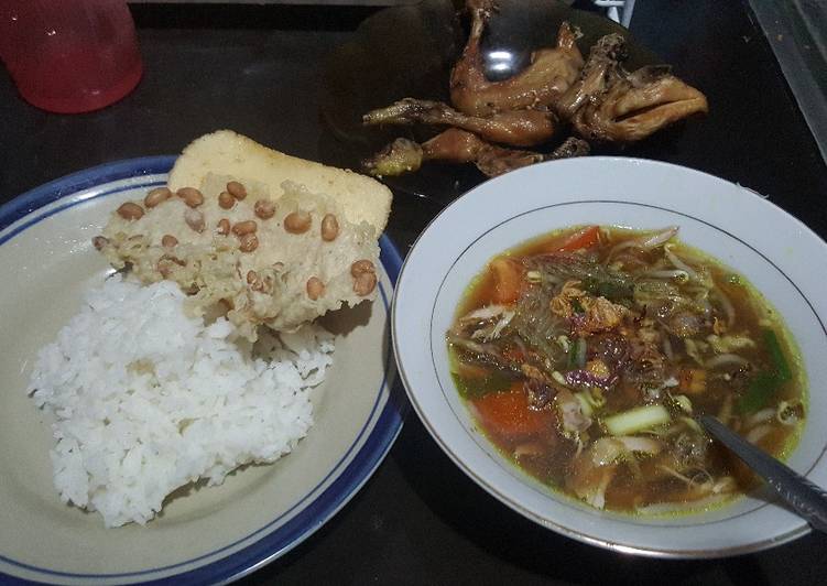 Langkah Mudah Memasak Soto daging + ayam Anti Gagal