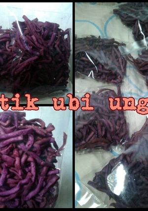 Foto resep Stik ubi ungu renyah
