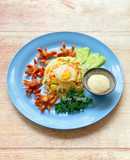 Cơm Chiên Xúc Xích Bạch Tuộc