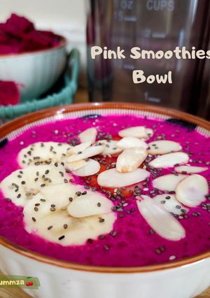 Foto resep #HEALHTY PINK SMOOTHIES BOWL