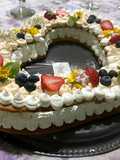 Torta Corazón - Number Cake