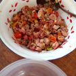 Cumi asin sambel matah