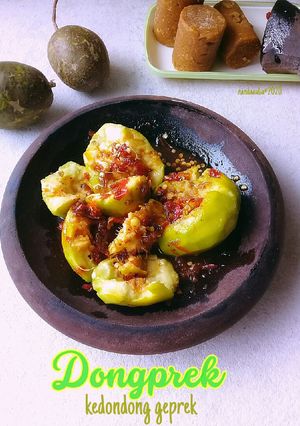 Foto resep Dongprek (kedondong geprek)