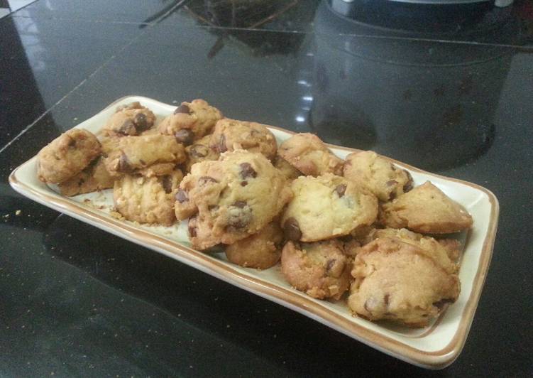 Kukis Coklat Cip Almond #KCHUP
