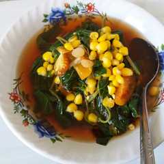 รูปของ Sayur bayam merah