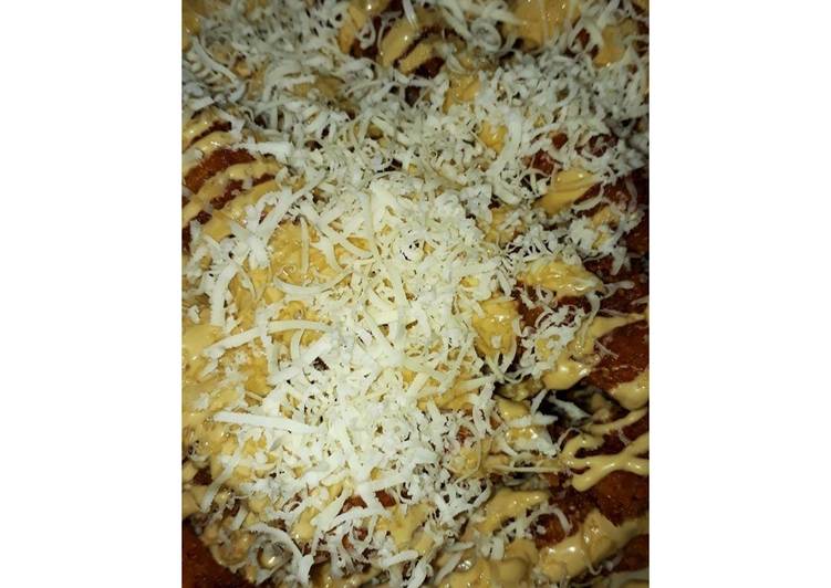 Stik pisang tiramisu