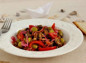 Kagylósaláta recept fotója