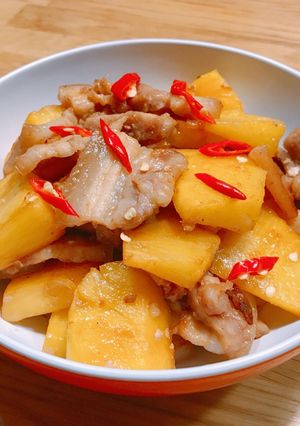 Hình của món Ba Rọi Rim Thơm.