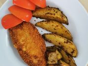 Gambar kentang oven oregano