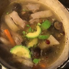 A picture of California Farm Lamb Winter Soup.