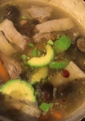 A picture of California Farm Lamb Winter Soup.