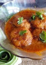 A picture of Creamy Malai kofta.
