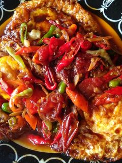 Foto resep Telor ceplok kecap