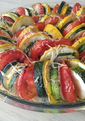 Une photo de Courgettes à la provençale