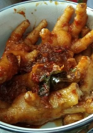 Foto resep Ceker Pedas