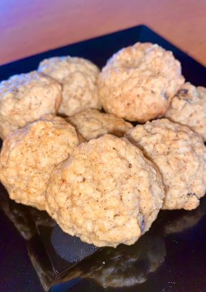 Una foto de Galletas de avena y pasas