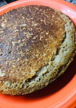 Una foto de Tortilla de Avena, Banana y Miel