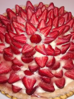 Una foto de Tarta de frutillas