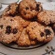 Galletas de avena, nuez y miel