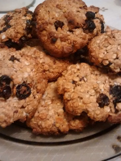 Una foto de Galletas de avena, nuez y miel