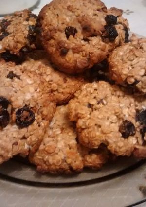 Una foto de Galletas de avena, nuez y miel 