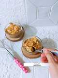 Puding Roti Dg Topping Dalgona Coffee