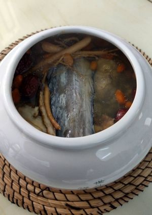 藥膳燉海鰻 的食譜成品照片