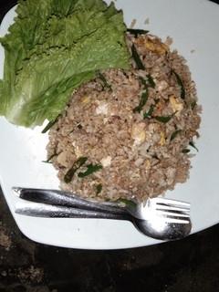 Foto resep Nasi goreng kampung putih