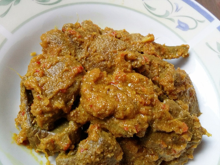 Resep: Rendang Hati Sapi Menu Enak Dan Mudah Dibuat